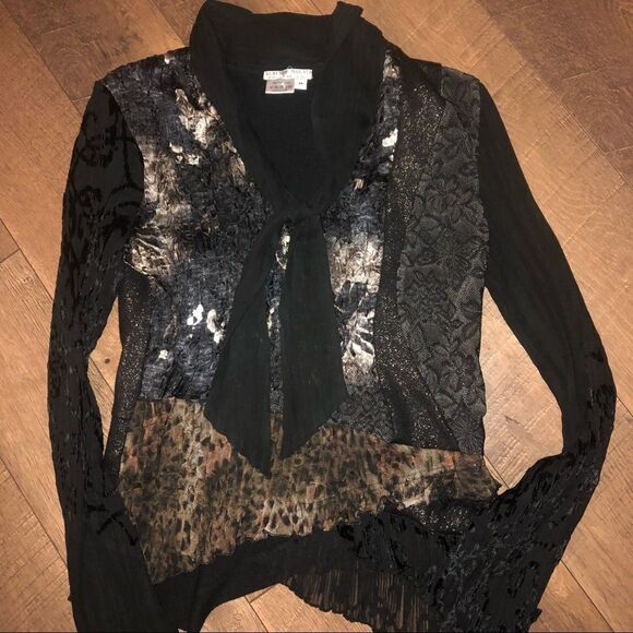 Alberto Mikali unique black sweater stunning design - Picture 1 of 7
